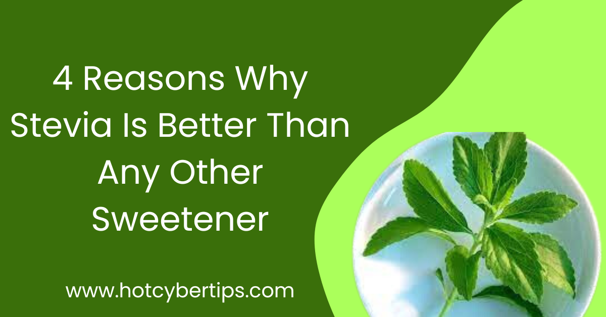 You are currently viewing 4 Reasons Why Stevia Is Better Than Any Other Sweetener